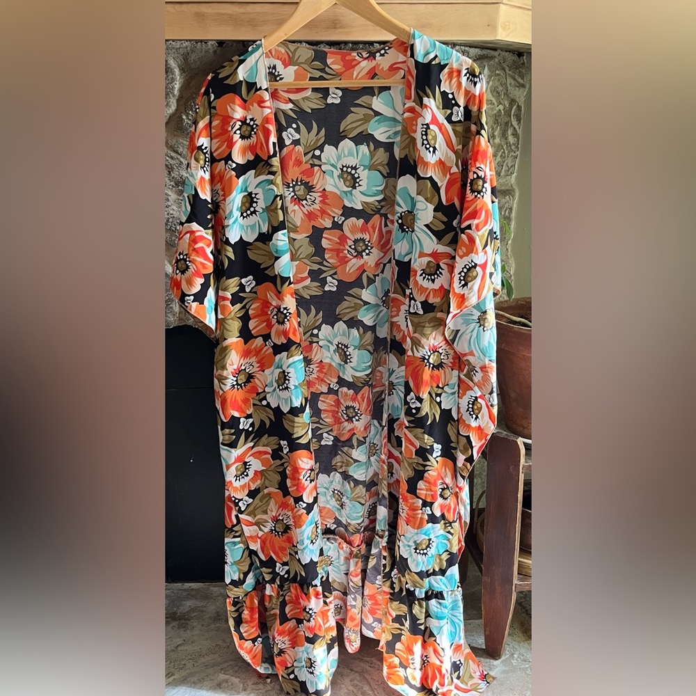 Boutique kimono / cover-up size XL